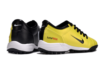 Nike Total 90 II TF Football Shoes - Yellow/Black/White