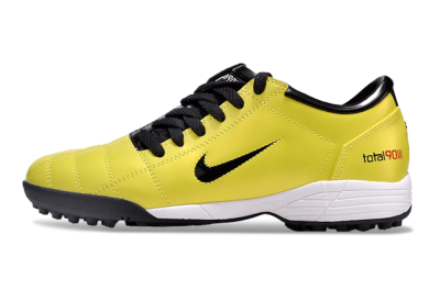 Nike Total 90 II TF Football Shoes - Yellow/Black/White