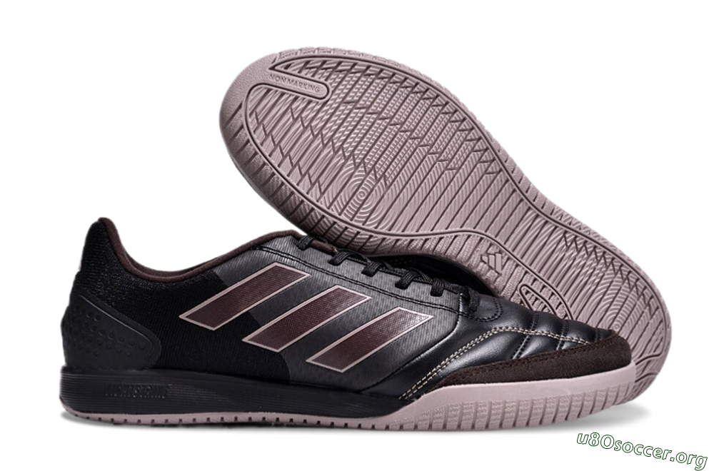 Adidas Top Sala Competition IC Football Shoes - Black/Brown/Pink 2