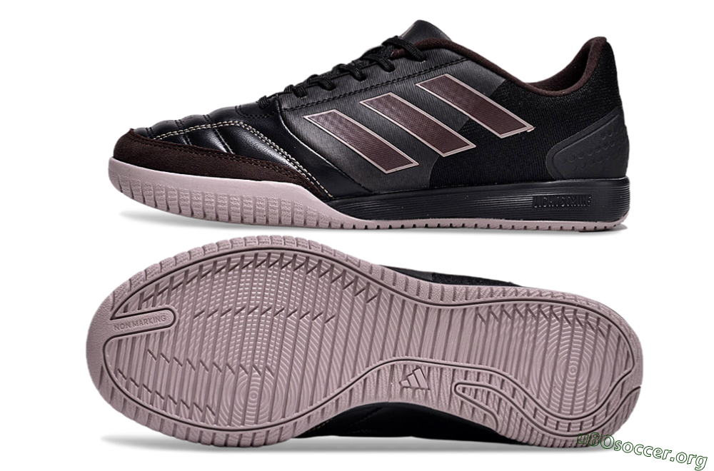 Adidas Top Sala Competition IC Football Shoes - Black/Brown/Pink 1