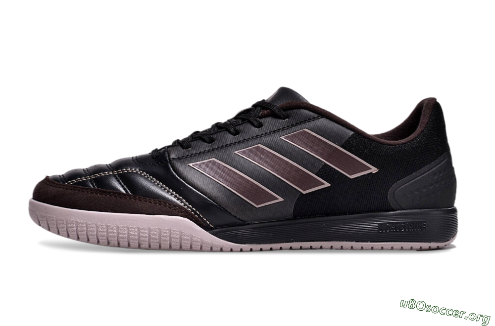Adidas Top Sala Competition IC Football Shoes - Black/Brown/Pink 3
