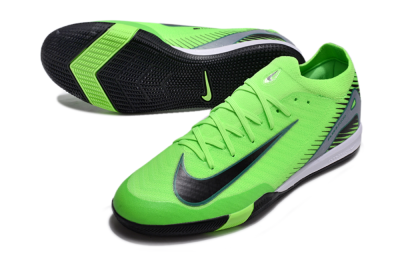 Nike Air Zoom Mercurial Vapor 16 Elite IC Football Shoes - Yellow/Black/Silver