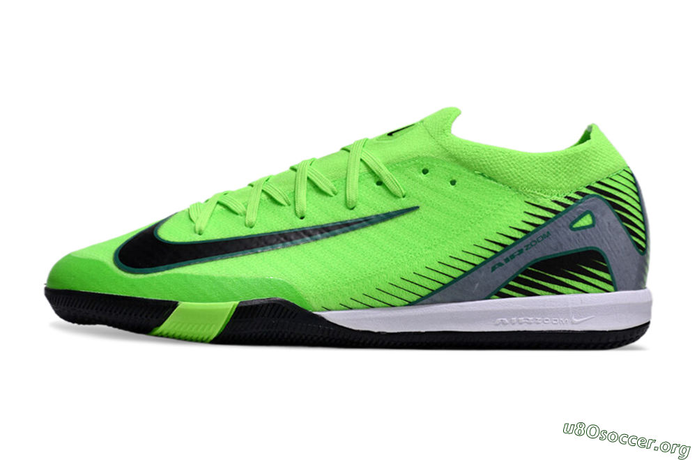 Nike Air Zoom Mercurial Vapor 16 Elite IC Football Shoes - Yellow/Black/Silver 3