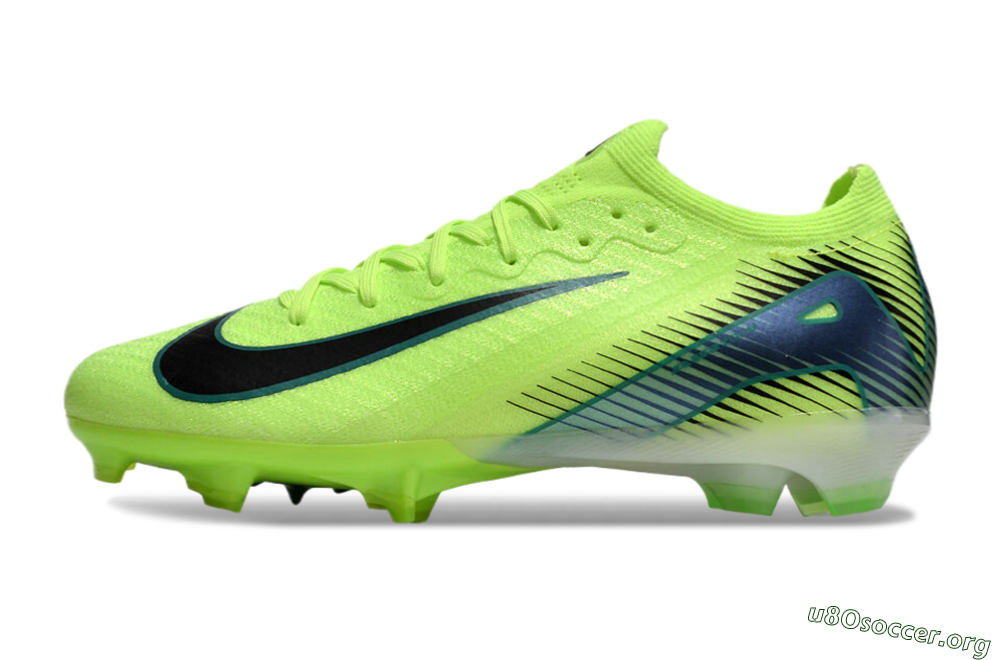 Nike Air Zoom Mercurial Vapor 16 Elite FG Football Boots - Yellow/Green/Blue 3