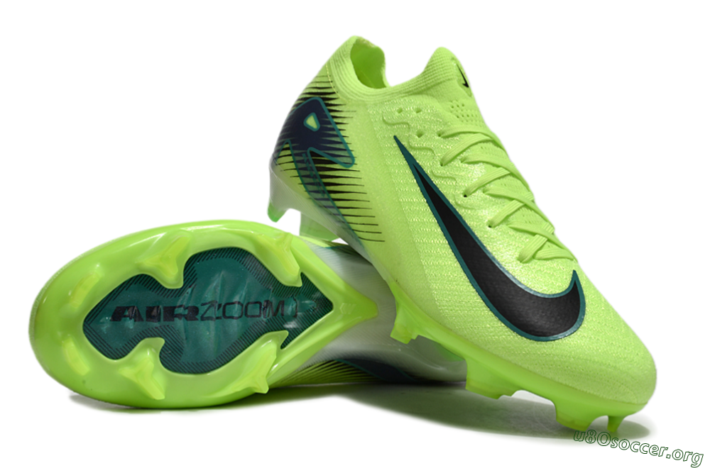 Nike Air Zoom Mercurial Vapor 16 Elite FG Football Boots - Yellow/Green/Blue 0