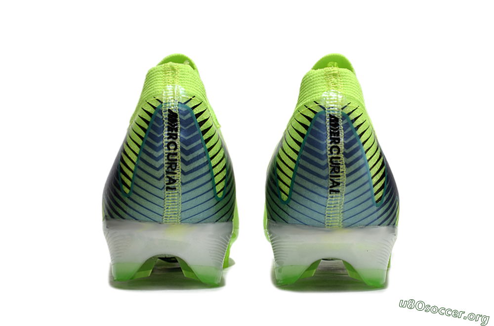 Nike Air Zoom Mercurial Vapor 16 Elite FG Football Boots - Yellow/Green/Blue 5