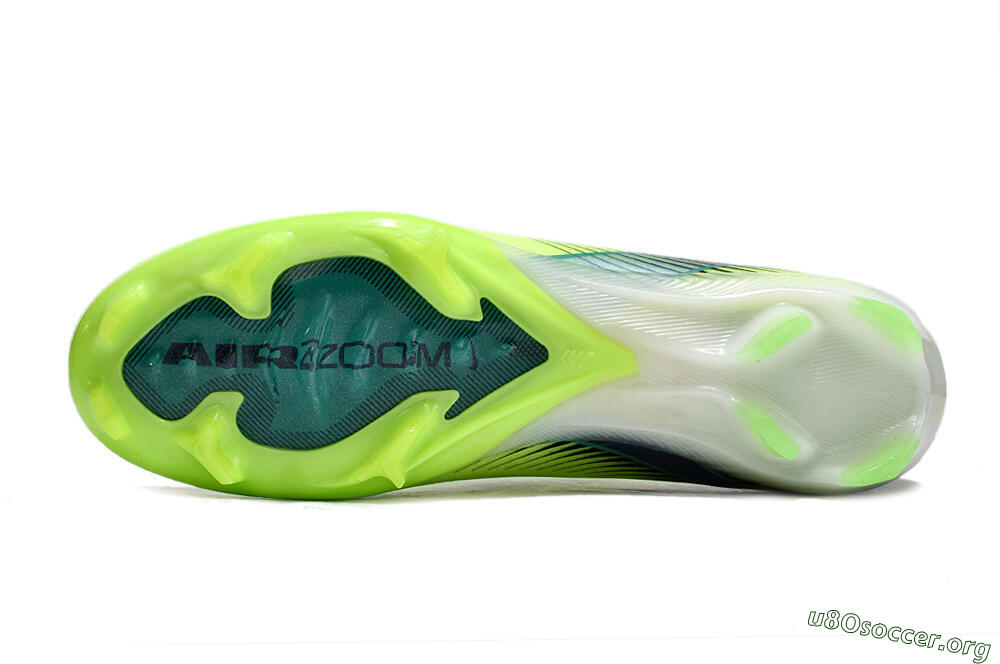 Nike Air Zoom Mercurial Vapor 16 Elite FG Football Boots - Yellow/Green/Blue 6
