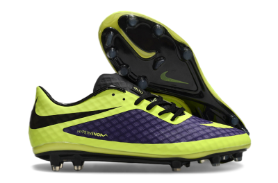 Nike Hypervenom Phantom FG Football Boots - Purple/Yellow/Black