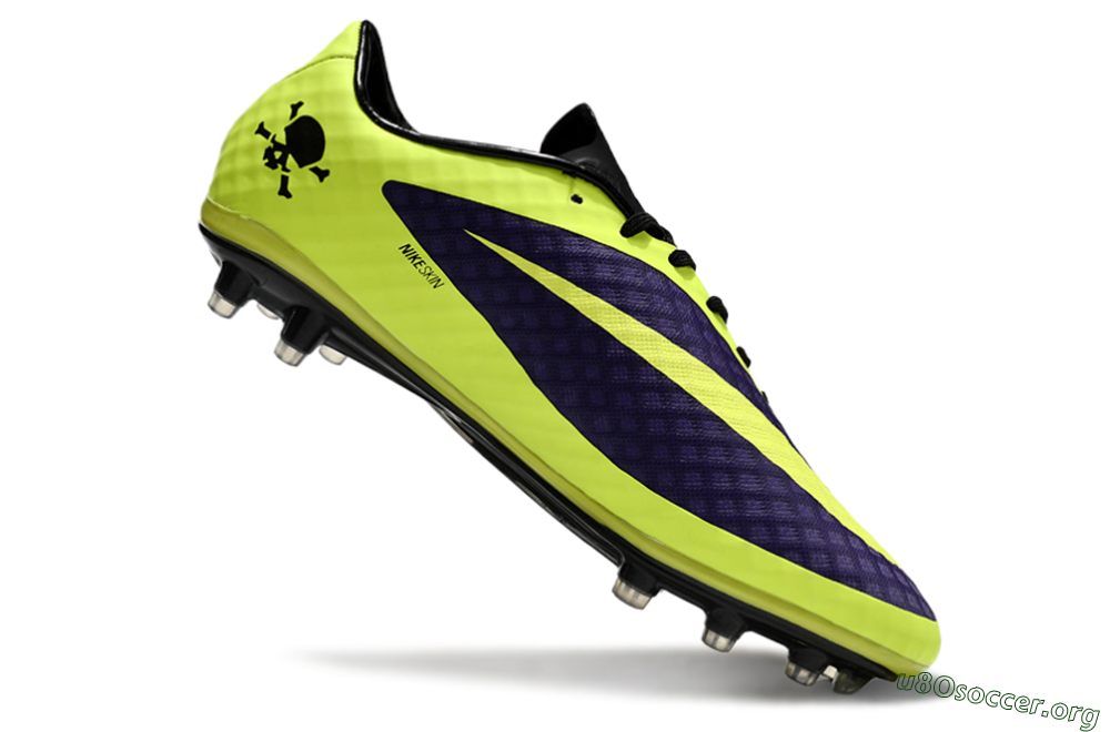 Nike Hypervenom Phantom FG Football Boots - Purple/Yellow/Black 4