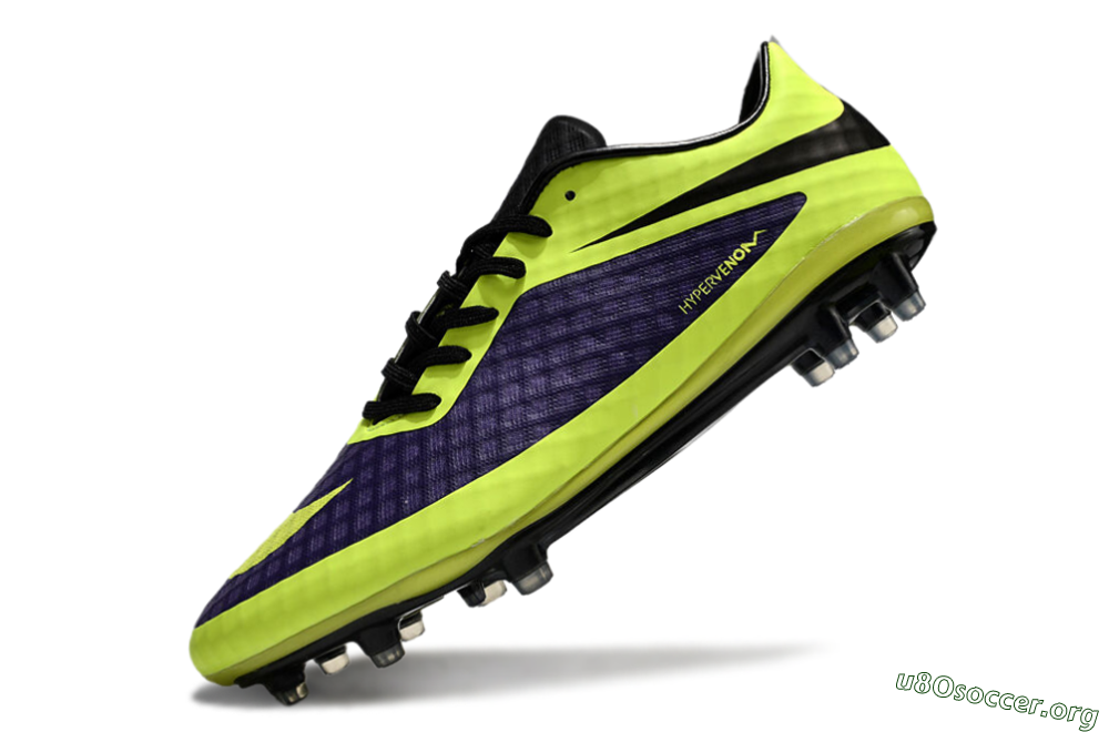 Nike Hypervenom Phantom FG Football Boots - Purple/Yellow/Black 5
