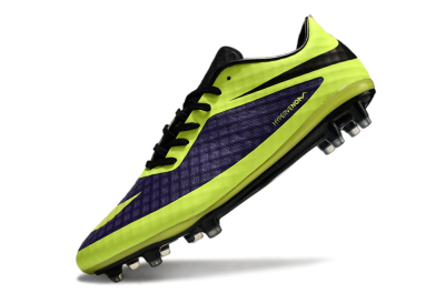 Nike Hypervenom Phantom FG Football Boots - Purple/Yellow/Black