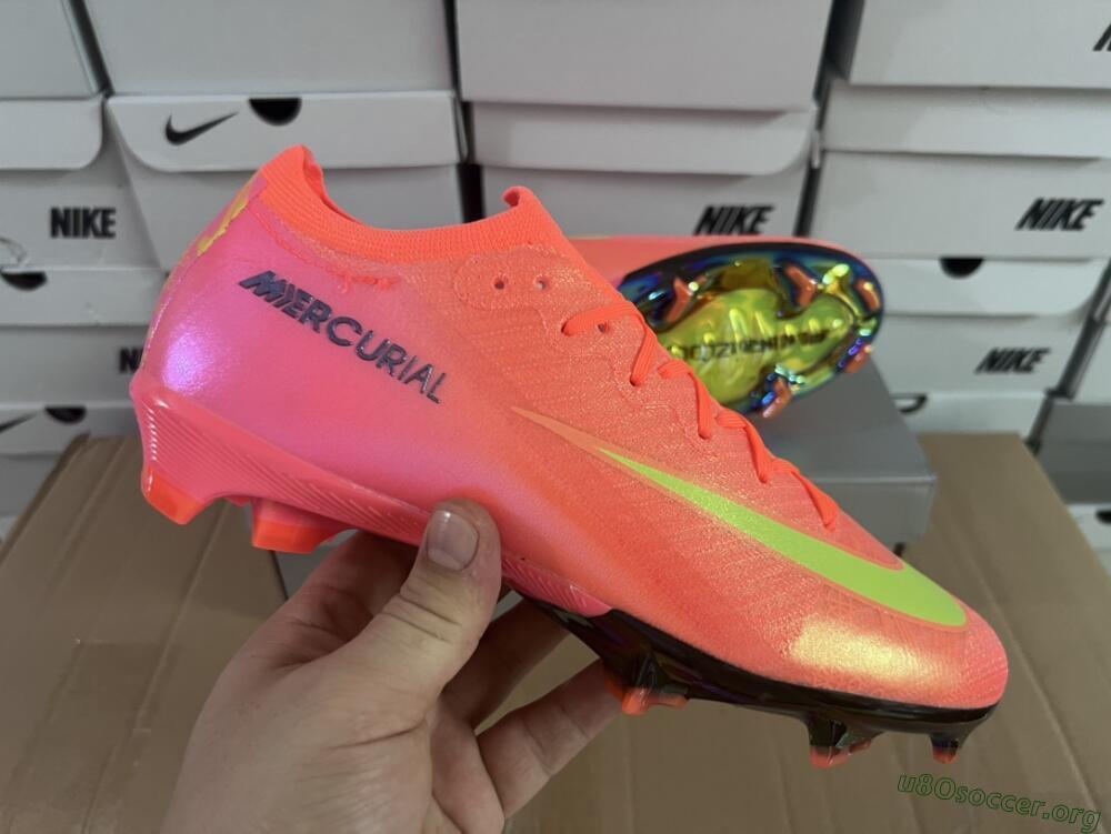 Nike Air Zoom Mercurial Vapor 16 Elite FG Football Boots - Orange/Yellow/Black