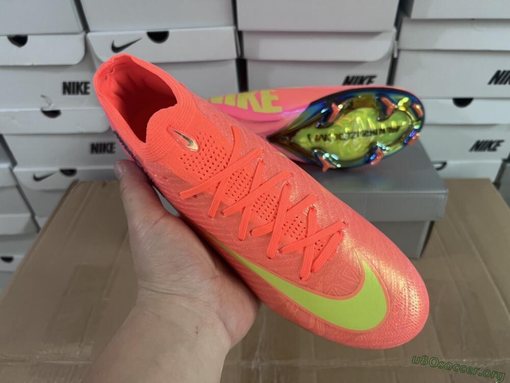 Nike Air Zoom Mercurial Vapor 16 Elite FG Football Boots - Orange/Yellow/Black