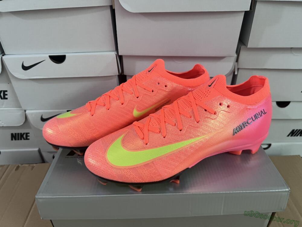 Nike Air Zoom Mercurial Vapor 16 Elite FG Football Boots - Orange/Yellow/Black