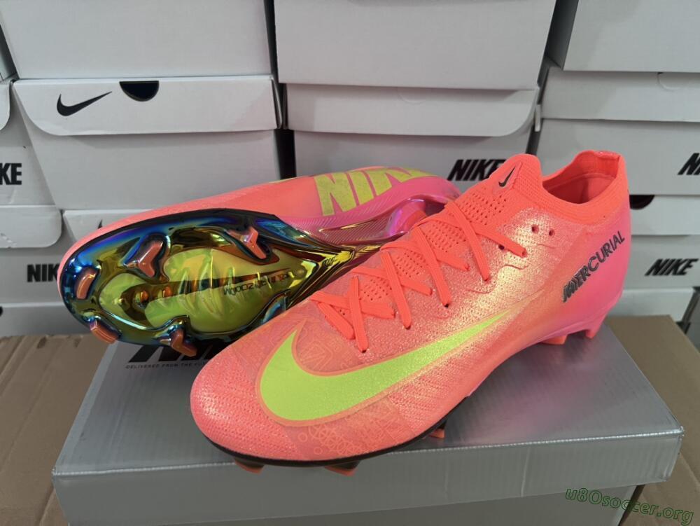 Nike Air Zoom Mercurial Vapor 16 Elite FG Football Boots - Orange/Yellow/Black