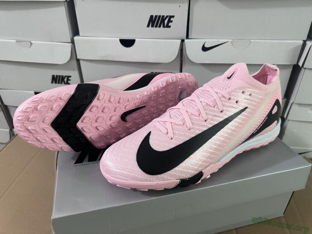 Nike Air Zoom Mercurial Vapor 16 Elite TF Football Shoes - Pink/Black/White