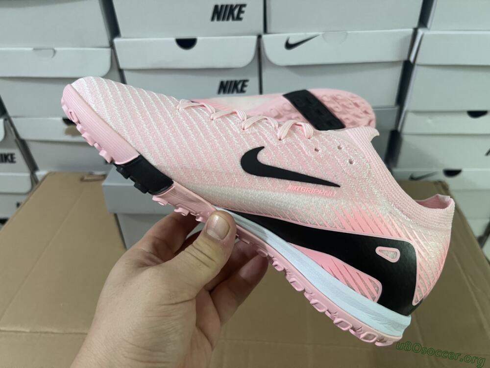 Nike Air Zoom Mercurial Vapor 16 Elite TF Football Shoes - Pink/Black/White