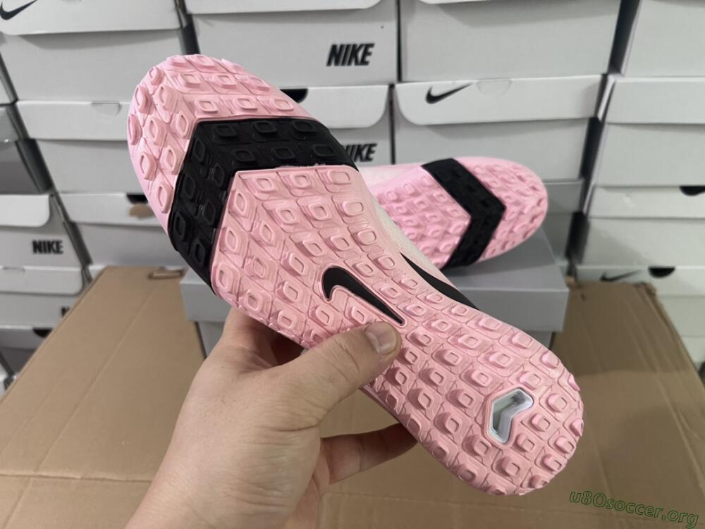 Nike Air Zoom Mercurial Vapor 16 Elite TF Football Shoes - Pink/Black/White