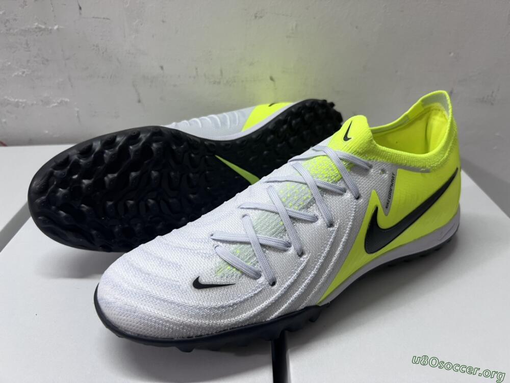 Nike Phantom Luna Elite TF Football Shoes - Grey/Yellow/Black