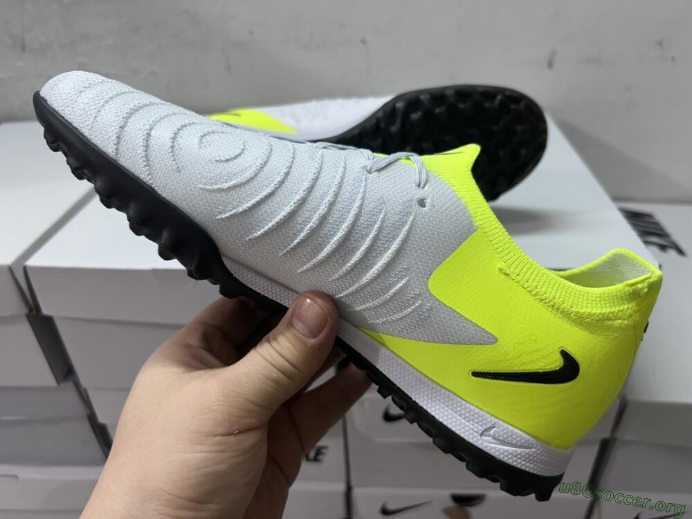 Nike Phantom Luna Elite TF Football Shoes - Grey/Yellow/Black