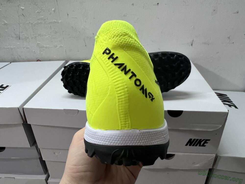 Nike Phantom Luna Elite TF Football Shoes - Grey/Yellow/Black