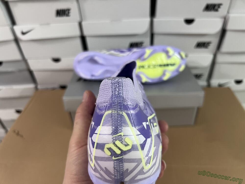 Nike Air Zoom Mercurial Vapor 16 Elite FG Football Boots - Purple/Yellow/White
