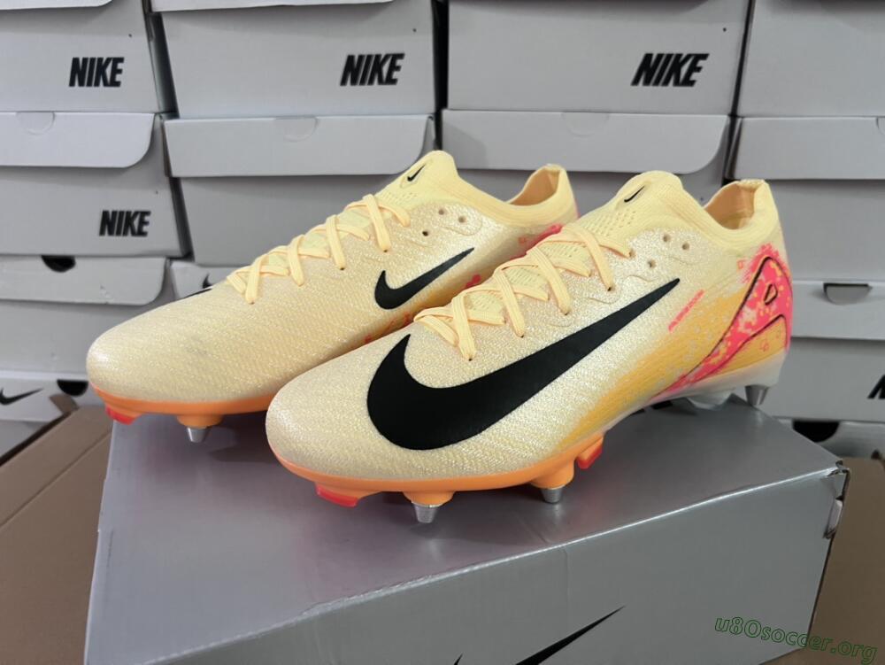 Nike Air Zoom Mercurial Vapor 16 Elite SG Football Boots - Yellow/Black/Red