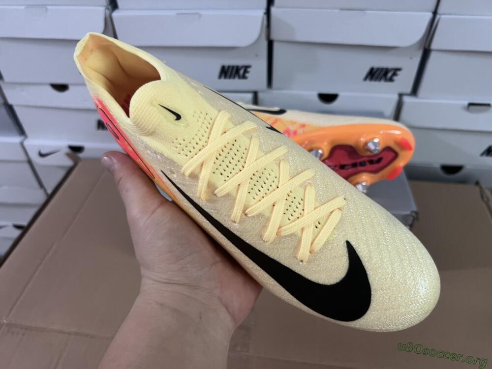 Nike Air Zoom Mercurial Vapor 16 Elite SG Football Boots - Yellow/Black/Red