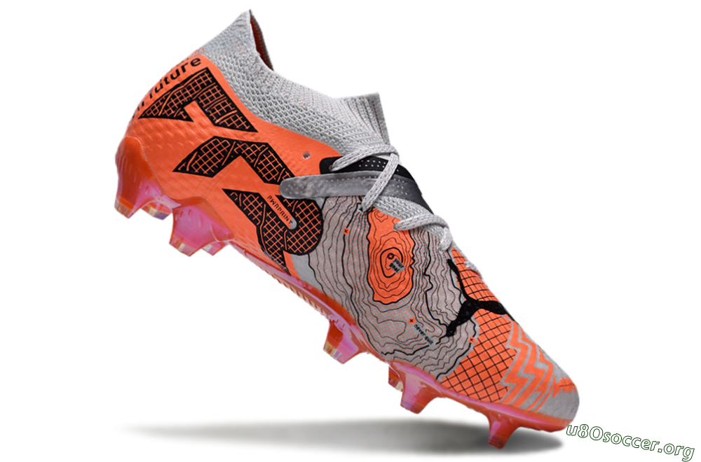 Puma Future Ultimate FG Football Boots - Silver/Red/Pink 4