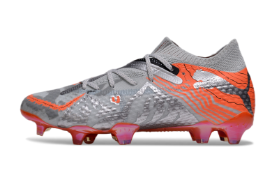Puma Future Ultimate FG Football Boots - Silver/Red/Pink