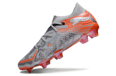 Puma Future Ultimate FG Football Boots - Silver/Red/Pink