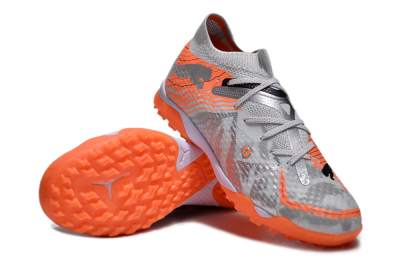 Puma Future Ultimate TF Football Shoes - Silver/Red/White