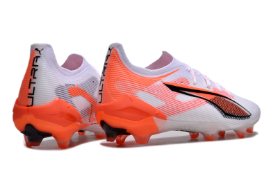 Puma Ultra Ultimate FG Football Boots - White/Black/Red