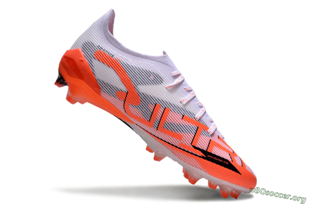 Puma Ultra Ultimate FG Football Boots - White/Black/Red 4