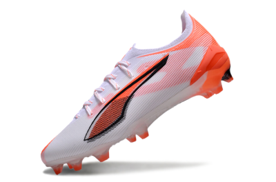 Puma Ultra Ultimate FG Football Boots - White/Black/Red