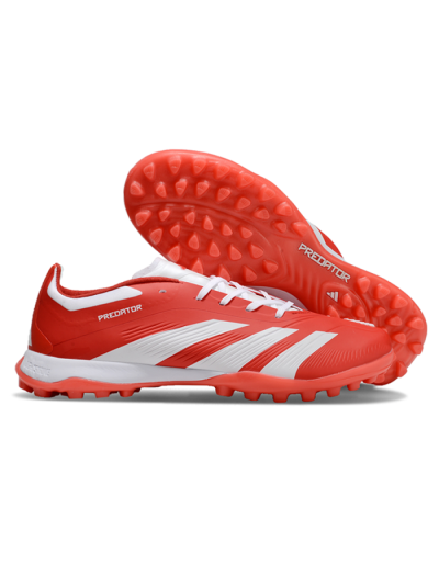 Adidas Predator 24 Elite TF Football Shoes - Red/White