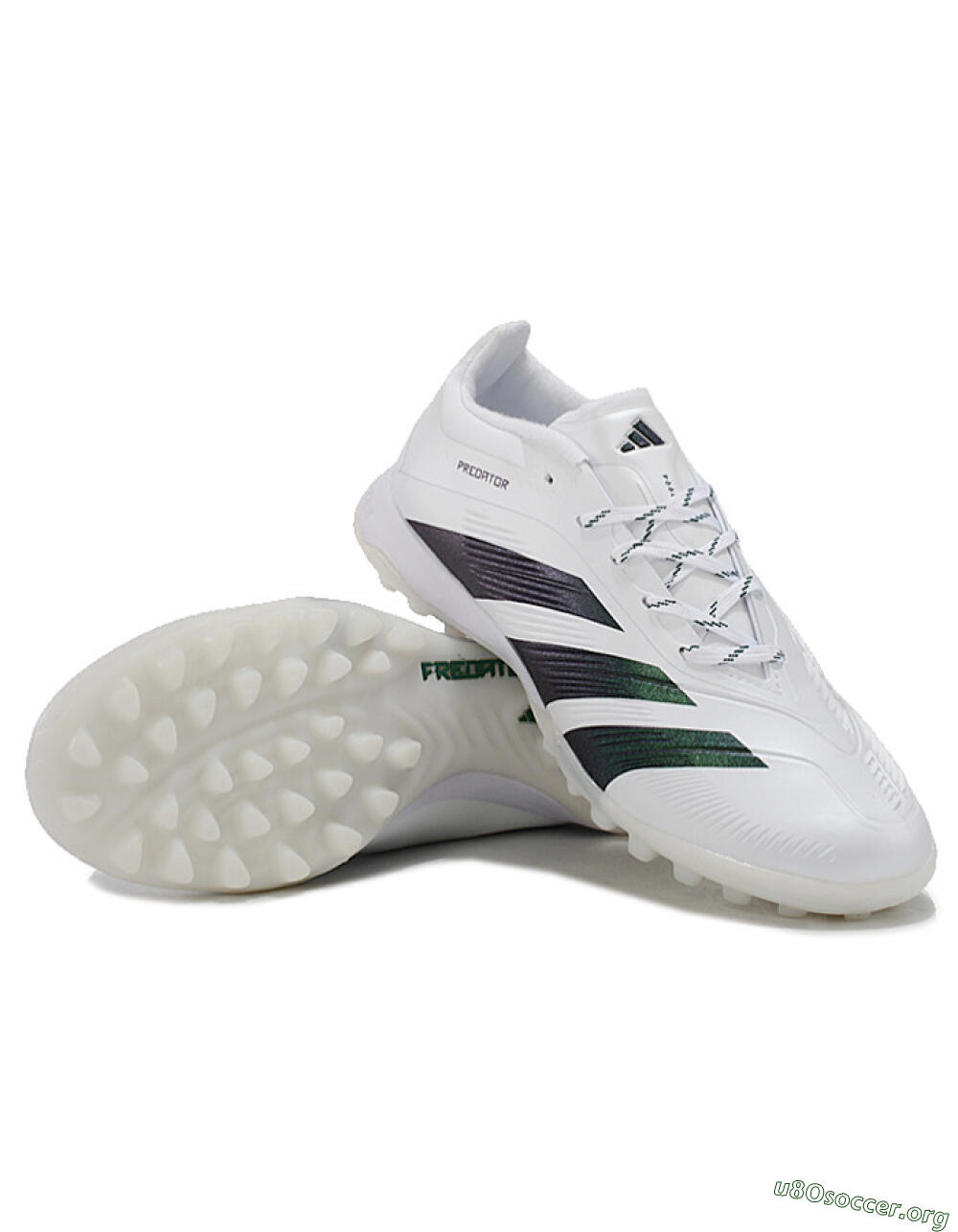 Adidas Predator 24 Elite TF Football Shoes - White/Black 0