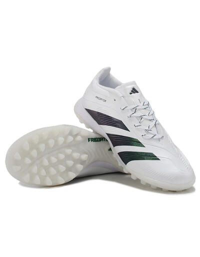 Adidas Predator 24 Elite TF Football Shoes - White/Black