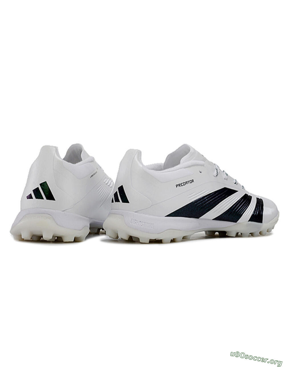 Adidas Predator 24 Elite TF Football Shoes - White/Black 6