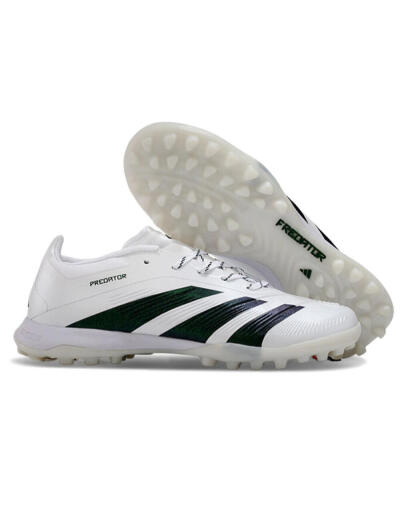 Adidas Predator 24 Elite TF Football Shoes - White/Black