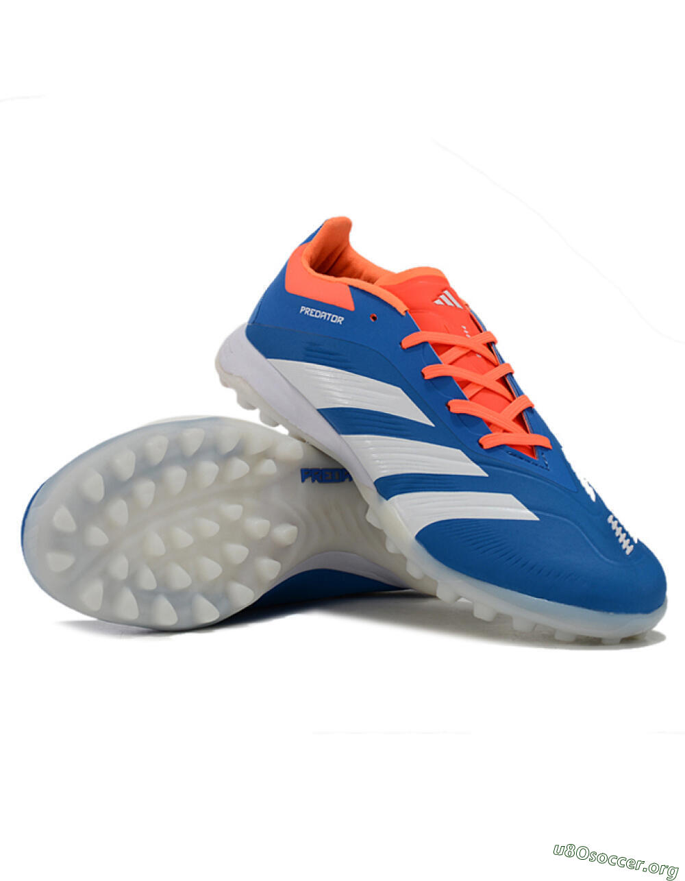 Adidas Predator 24 Elite TF Football Shoes - Blue/White/Red 0