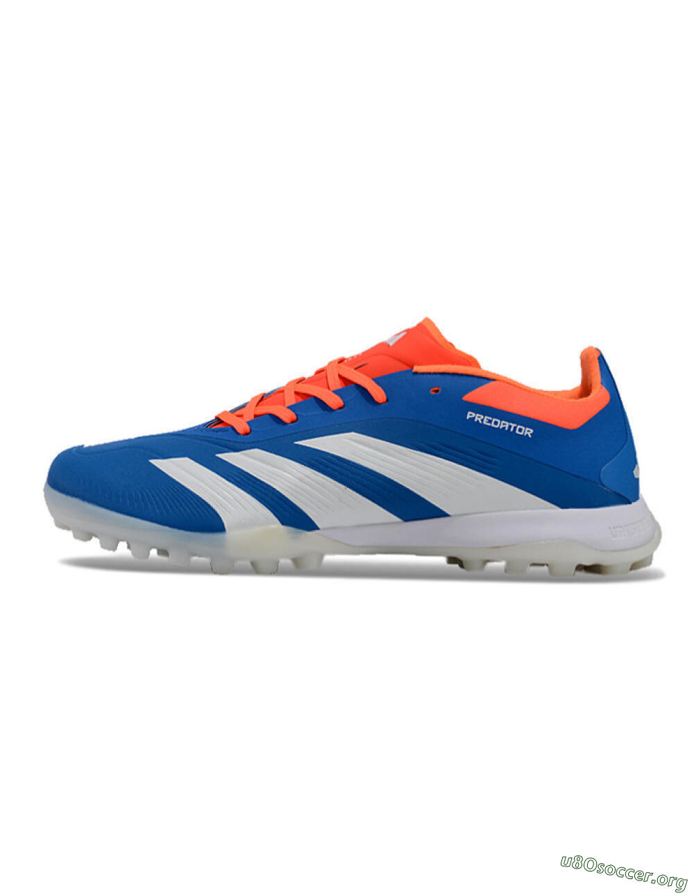 Adidas Predator 24 Elite TF Football Shoes - Blue/White/Red 3