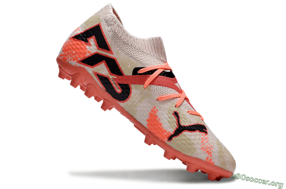 Puma Future Ultimate MG Football Boots - Pink/Red/Black 4
