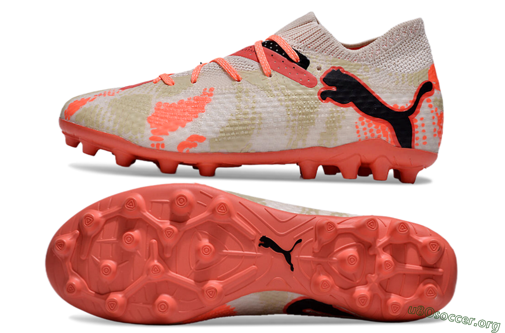 Puma Future Ultimate MG Football Boots - Pink/Red/Black 1
