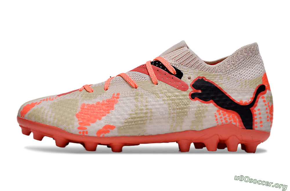 Puma Future Ultimate MG Football Boots - Pink/Red/Black 3