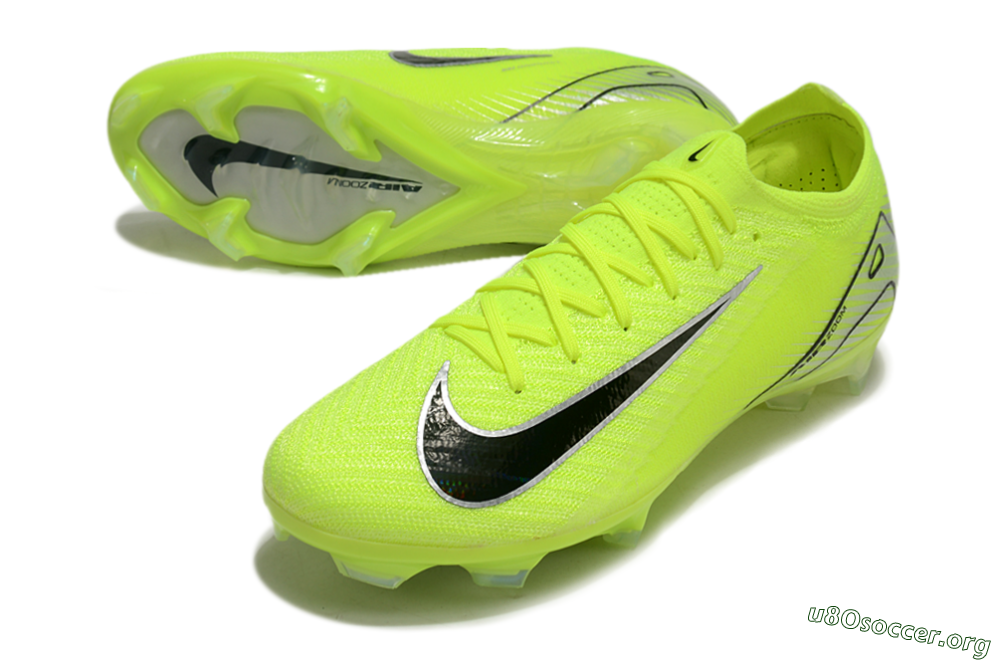 Nike Air Zoom Mercurial Vapor 16 Elite FG Football Boots - Yellow/Black/Silver 0