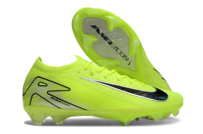 Nike Air Zoom Mercurial Vapor 16 Elite FG Football Boots - Yellow/Black/Silver