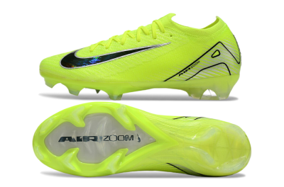 Nike Air Zoom Mercurial Vapor 16 Elite FG Football Boots - Yellow/Black/Silver