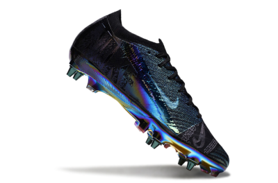 Nike Air Zoom Mercurial Vapor 15 Elite SG Football Boots - Blue/Black/Gold