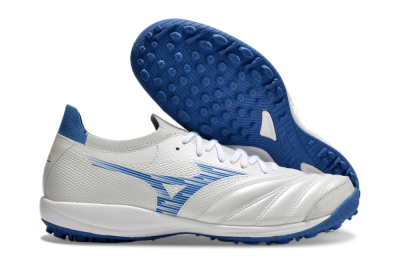 Mizuno Morelia Neo Sala M8 TF Football Shoes - Beige/Blue/White